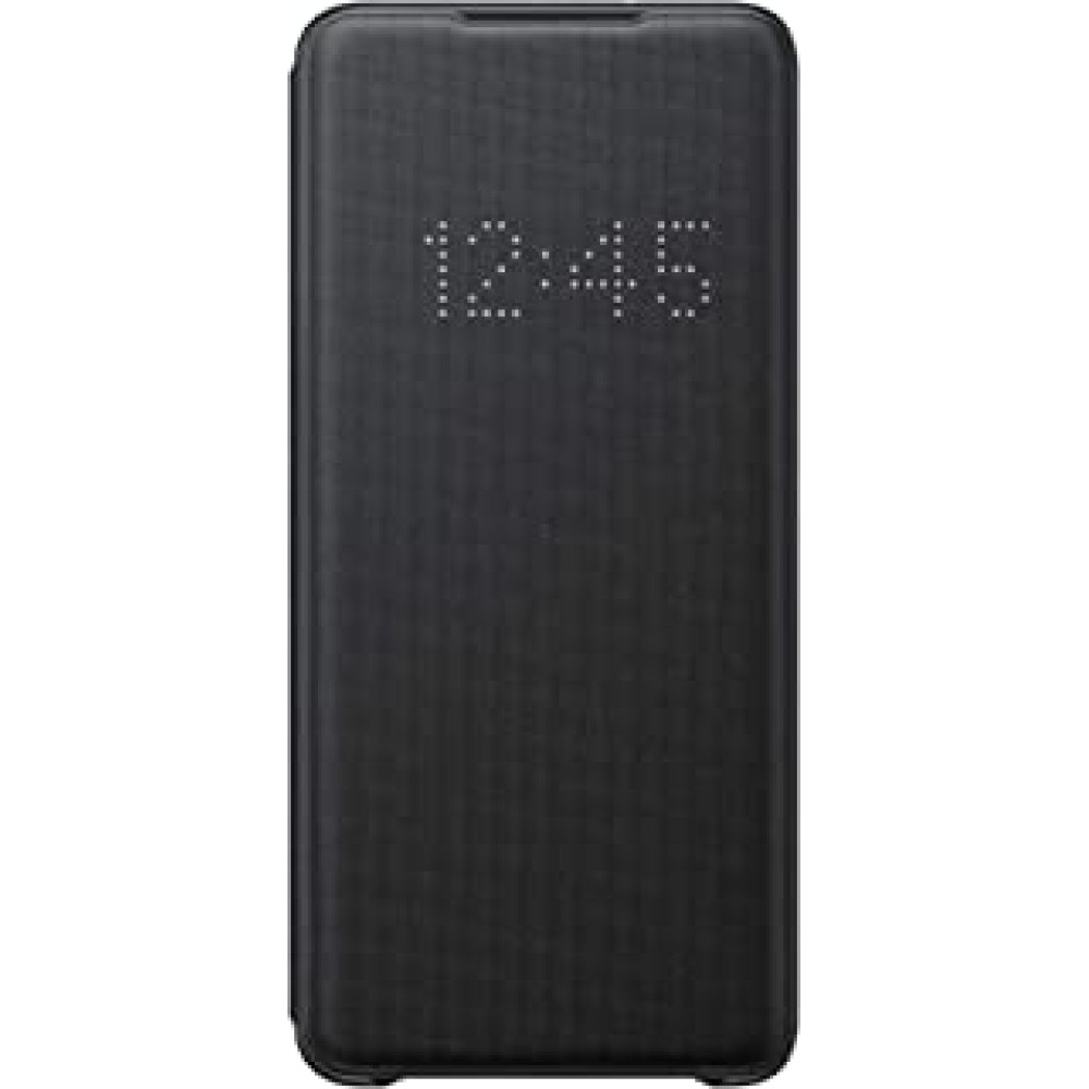 Samsung Galaxy S20+ Plus Plastic Case, LED Wallet Cover - (Black, US Version with Warranty)