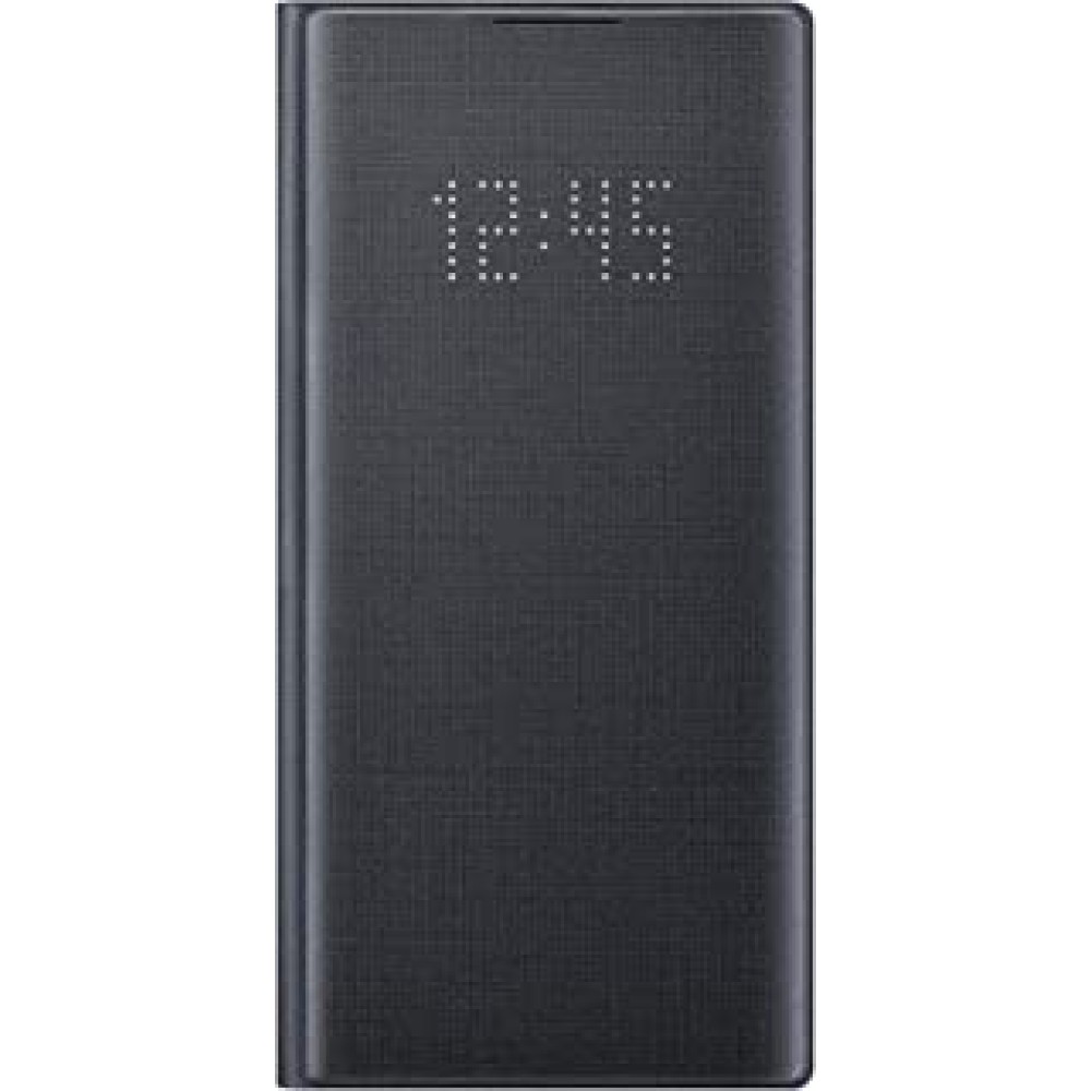 Samsung Galaxy Note10 Case, LED Wallet Cover - Black (US Version with Warranty) - EF-NN970PBEGUS