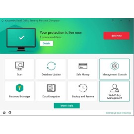 Kaspersky Small Office Security Standard Latest Version | 25 Devices, 25 Mobiles, 3 Server | 1 Year | Code emailed in 2 Hours - No CD