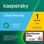 Kaspersky | Total  Security | 1 User | 1 Year | Email Delivery in 1 hour - No CD | Win Movie Voucher with Every Purchase (Offer Valid till 31st Dec 2022)