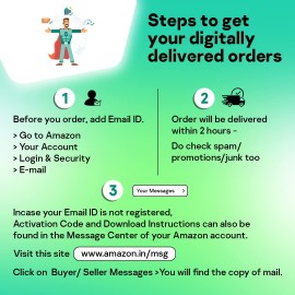Kaspersky | Total  Security | 1 User | 3 Years | Email Delivery in 1 hour - No CD | Win Movie Voucher with Every Purchase (Offer Valid till 31st Dec 2022)