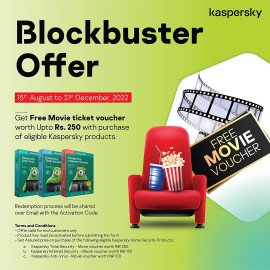 Kaspersky | Total Security | 3 Users | 3 Years | Email Delivery in 1 hour - No CD | Win Movie Voucher with Every Purchase (Offer Valid till 31st Dec 2022)