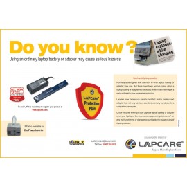 LAPCARE Battery for DELL VOSTRO 1014 1015 1088 A840 A860 G069H F287H