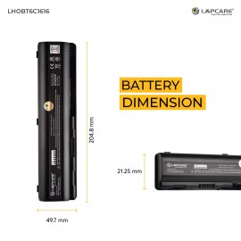 Lapcare 10.8V 4000mAh 6 Cell Compatible Laptop Battery for HP Pavilion G50 G60 G70 DV4t DV5 Series