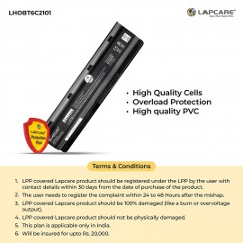 Lapcare 4000mAh 10.8V Laptop Battery for HP