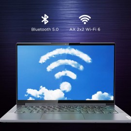Lenovo Yoga Slim 7 Pro Intel Evo Core i5-11320H 14"(35.6cm) 2.8K 400nits Thin & Light Laptop(16GB/512GB SSD/Win11/Office 2021/90Hz/Backlit/3Yr Brand Warranty/Slate Grey/Metal Surface/1.3Kg),82NC00EWIN