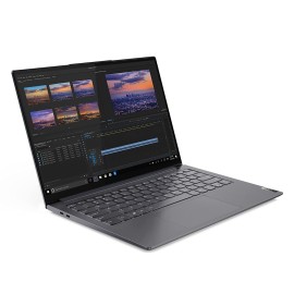 Lenovo Yoga Slim 7 Pro Intel Evo Core i5-11320H 14"(35.6cm) 2.8K 400nits Thin & Light Laptop(16GB/512GB SSD/Win11/Office 2021/90Hz/Backlit/3Yr Brand Warranty/Slate Grey/Metal Surface/1.3Kg),82NC00EWIN