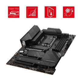 MSI MAG Z690 Tomahawk WiFi DDR4 Gaming Motherboard, ATX - Supports Intel Core 12th Gen Processors, LGA 1700-16 Duet Rail VRM 70A, Memory Boost 5200MHz/OC, 1 x PCIe 5.0 x16, 3 x M.2 Gen4,Wi-Fi 6, Black