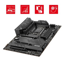 MSI MAG Z690 Tomahawk WiFi DDR4 Gaming Motherboard, ATX - Supports Intel Core 12th Gen Processors, LGA 1700-16 Duet Rail VRM 70A, Memory Boost 5200MHz/OC, 1 x PCIe 5.0 x16, 3 x M.2 Gen4,Wi-Fi 6, Black