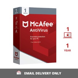 McAfee | Antivirus | 1 User | 1 Year | Email Delivery in 2 hours - no CD
