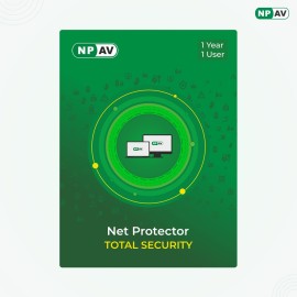 Net Protector Antivirus for PC | Total Security | 1 PC | 1 Year | Email Delivery in less than 2 hours|