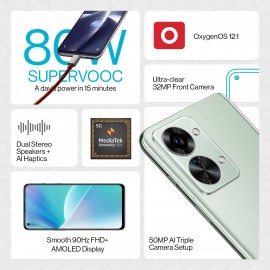 OnePlus Nord 2T 5G (Jade Fog, 12GB RAM, 256GB Storage)