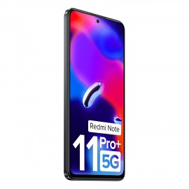 Redmi Note 11 Pro + 5G (Stealth Black, 6GB RAM, 128GB Storage) | 67W Turbo Charge | 120Hz Super AMOLED Display | Additional Exchange Offers | Charger Included