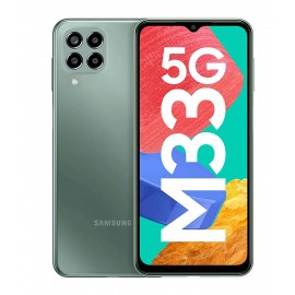 Samsung Galaxy M33 5G (Emerald Brown, 8GB, 128GB Storage) | 6000mAh Battery | 16GB RAM with RAM Plus | Travel Adapter to be Purchased Separately